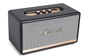 Marshall Stanmore II Wireless Bluetooth Powered Speaker (Black), 80 Watts